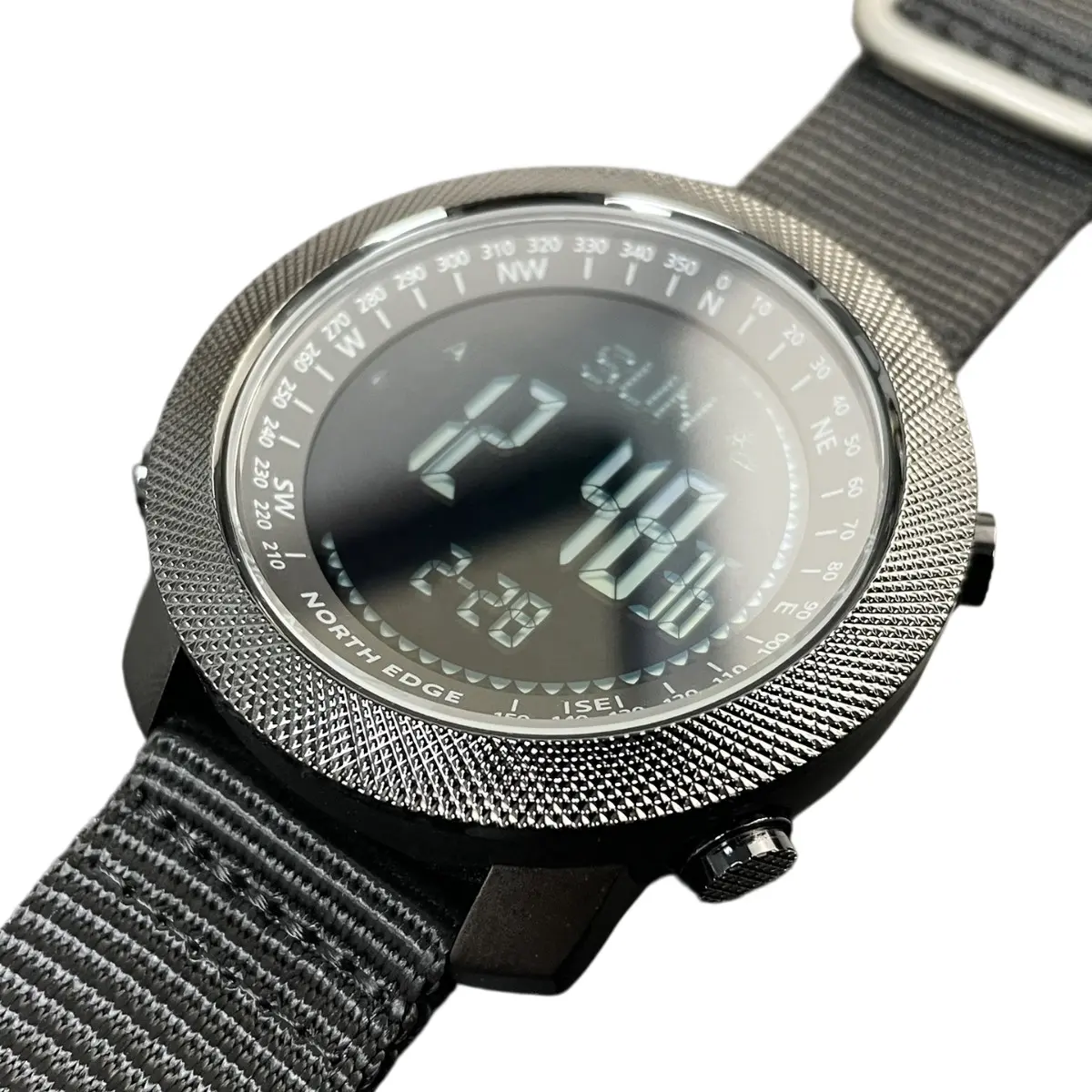 NORTH EDGE Outdoor Watch Suitable for Mountain Climbing Camping Non Touch Screen APACHE 50mm Large Dial Multi-Functional Digital Watch Barometer Compass Altimeter Men Watch Festival Gift