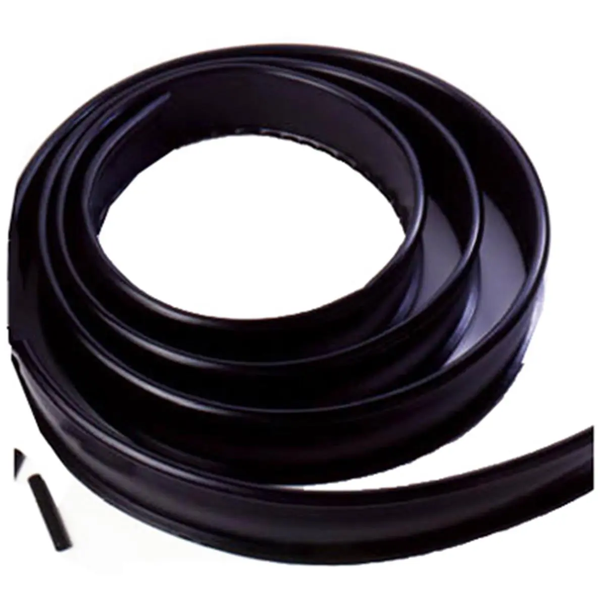 Suncast 5 in. x 25 ft. Dark Black Polyethylene Hollow Bead Lawn Edging - Specialty Garden Tool for Outdoor Lawn, Patio Maintenance