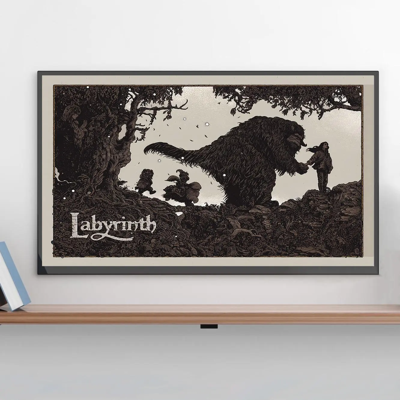 Labyrinth（1986）Movie Poster - Home Decor - Vintage Wall Art - Poster Gift