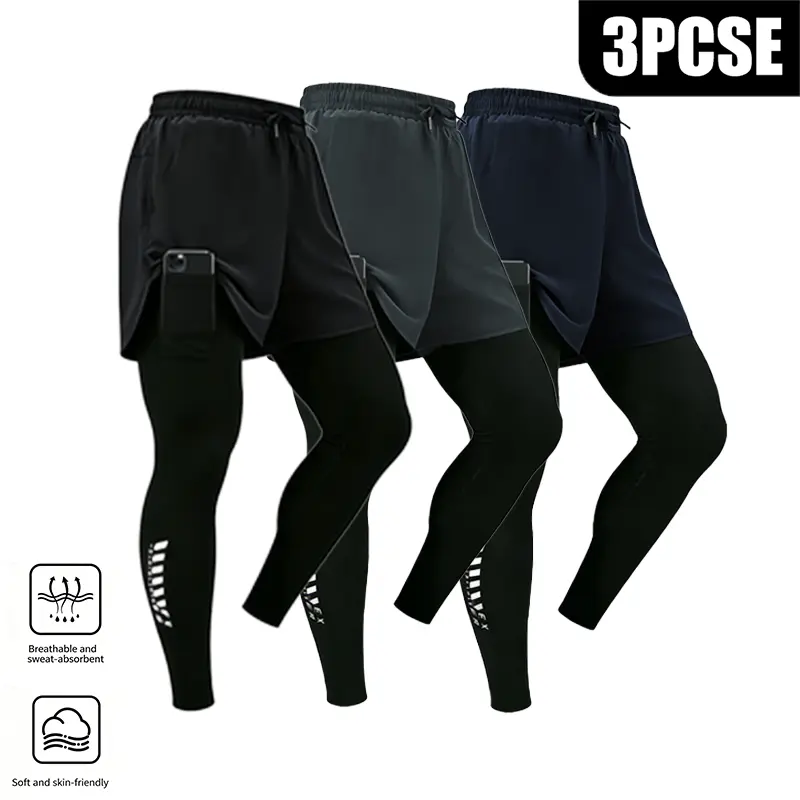 Men’s High Stretch Quick Dry Active Running Shorts Fitted, 1 Phone Pocket, Sporty Chic Gym To Street Style, Ideal for Deep Squats, Fitness Training