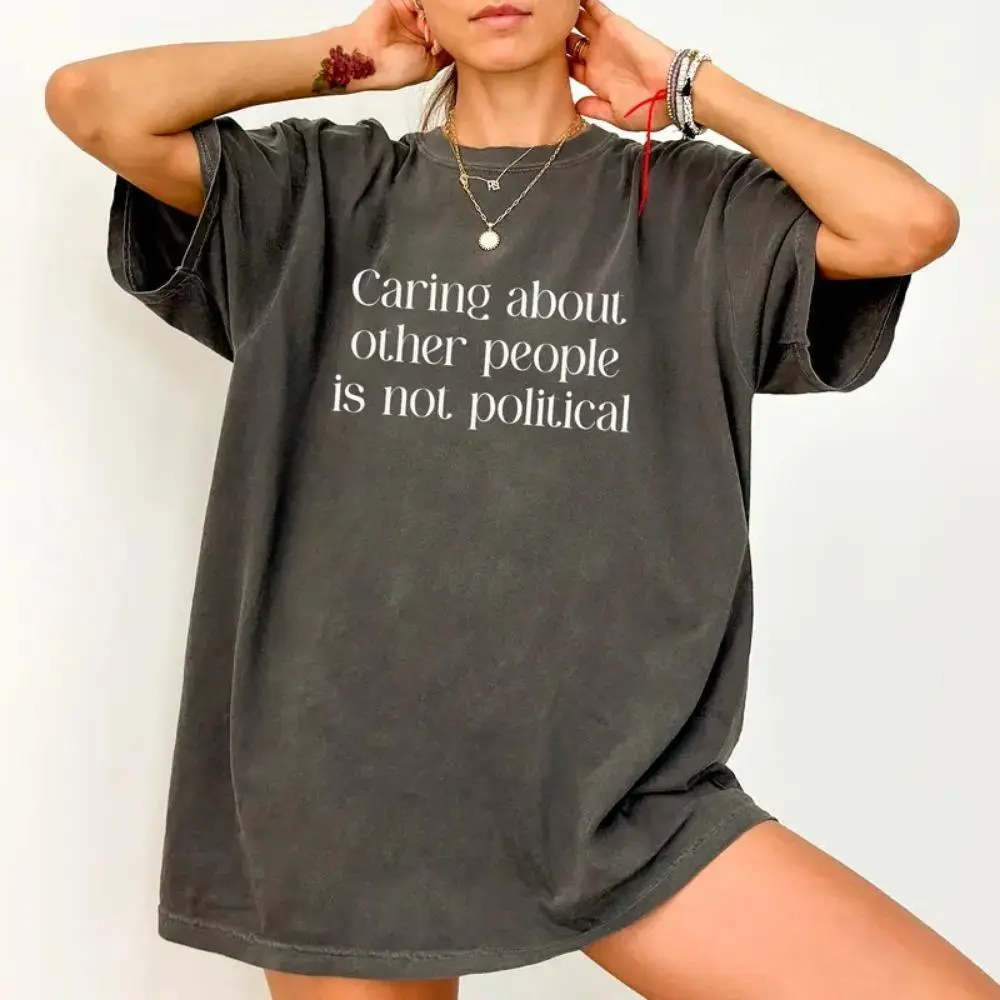 ChicCotton Caring About Other People Comfort  Shirt, Reproductive Rights Unisex T-Shirt, Equality Shirts, Activism Clothing, Human Rights Tee