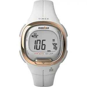 TIMEX T10 ROSE GOLD-TONE RESIN WATCH TW5M40400