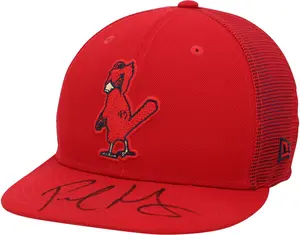 Paul Goldschmidt St. Louis Cardinals Autographed Player-Worn Red Cap from the 2023 MLB Season - Fanatics Authentic Certified