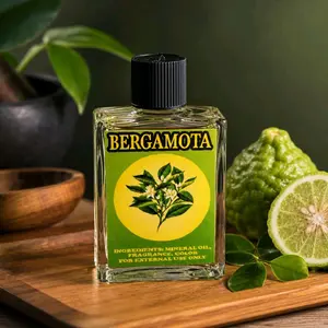 Bergamota Spiritual Oil | Bergamot Oil for Prosperity, Attraction & Positive Energy | 1/2 oz