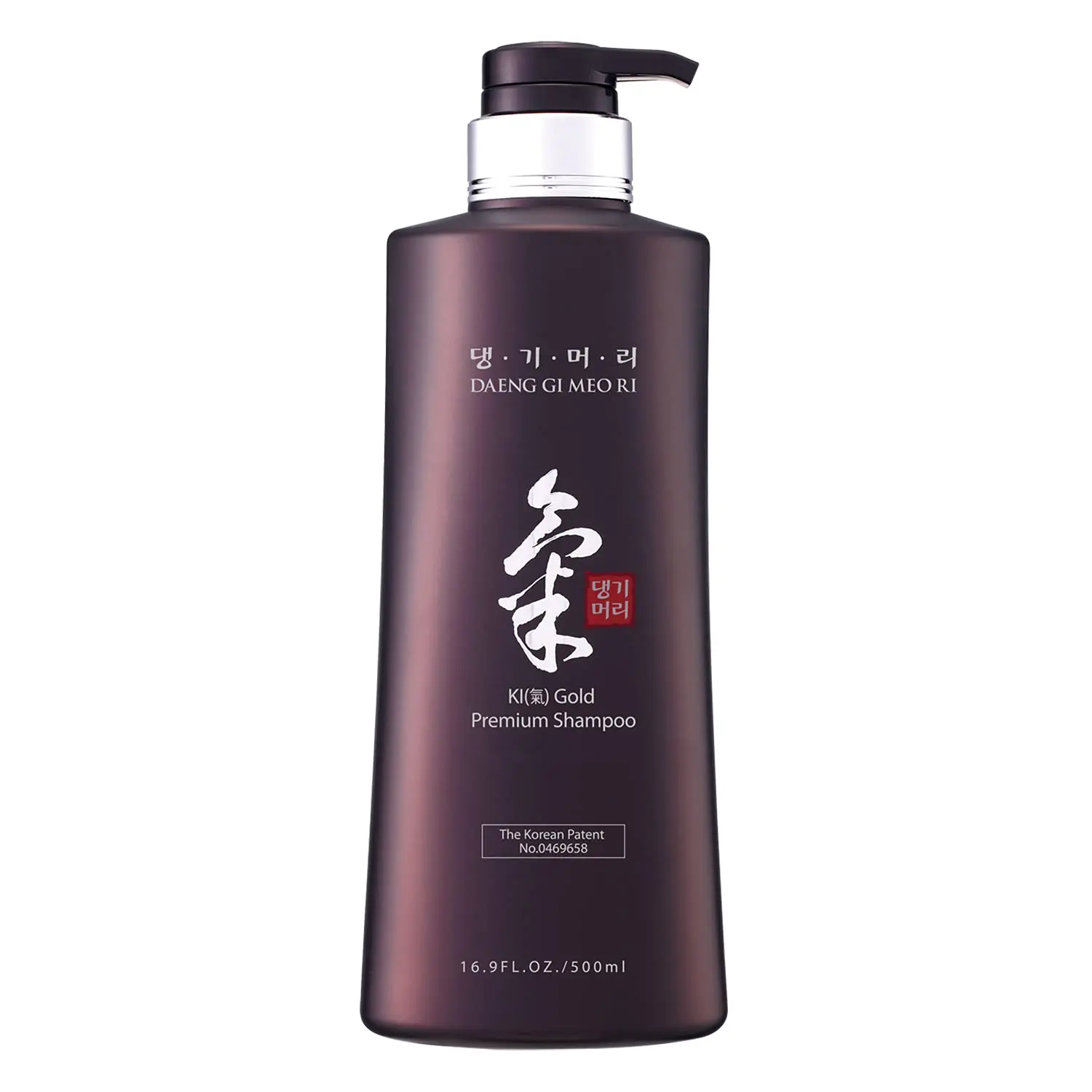 Daeng Gi Meo Ri Ki Gold Premium Shampoo - Korean Red Ginseng Herbal Cleanser, Anti-Thinning, Hair Growth, Moisturizing for Dry Scalp, 16.9 fl oz, for Any Hair Type, Smooth Texture, Haircare, Moisture, Hair Growth Shampoo