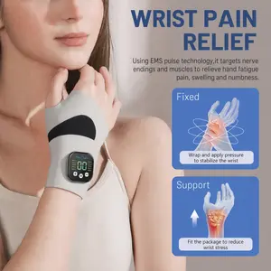 Lorins EMS Hand Massager for Carpal Tunnel Arthritis | 10 Modes 29 Intensity Levels Pulse Wrist Therapy, Portable Microcurrent Hand Massager Ideal Parent Gift