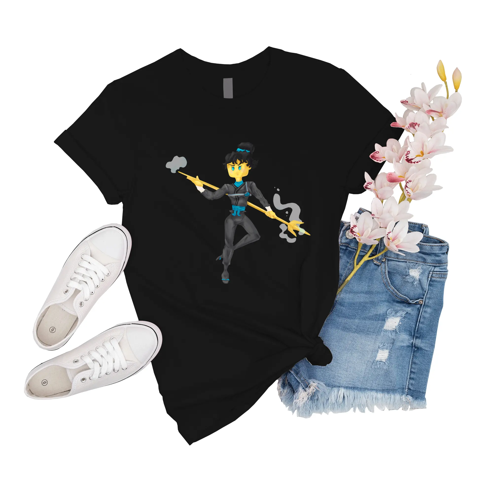 T-Shirt Women Ninjago Movie Water You Waiting For Big Sleeve Girl Event Shirts Family Friend Tee Shirt Boy Gift For Men