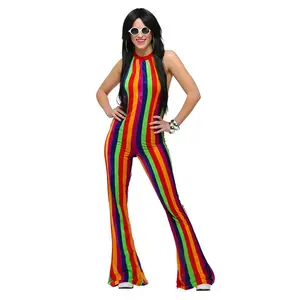 70's Disco Jumpsuit Costume for Women