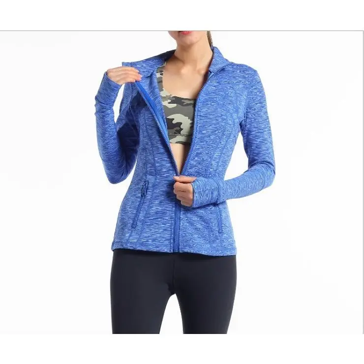 Color blue striped jacket