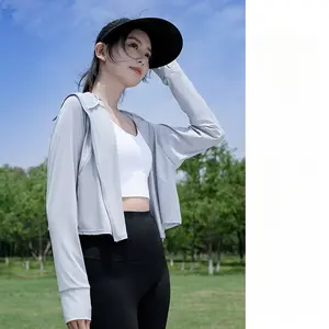 Women's Thumb Holes Solid Zip Up Mock Neck Spring Sports Jacket, Back To School Outfits, Fashion Long Sleeve Sports Outerwear for Tennis Pickleball Gym Yoga Workout Running, Define Jacket, Bbl Jackets, Women's Sportswear Sports Wear