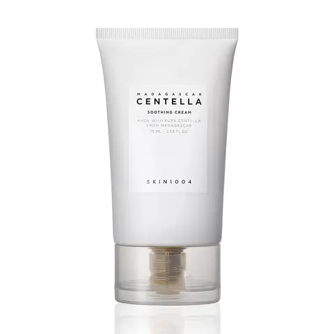 [SKIN1004] Madagascar Centella Soothing Cream 75ml : Moisturizers Skincare, Quadruple Ceramide Complex Strengthens Skin Barrier and Smooths Skin