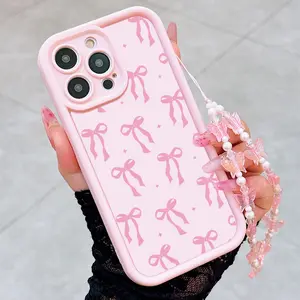 Bowknot Phone Case Cover for iPhone 17 Pro Max/17 Pro/17/16 Pro/16/15 Plus/15 Pro/15/14 Pro Max/14 Pro/14/13 Pro Max/13 Pro