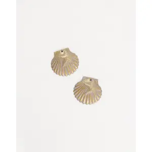 Seashell, 22x20mm, (2pcs)