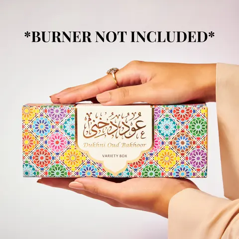 Dukhni Oud Bakhoor 30 Pcs Refill Pack - Light Scented, No Burner, Assorted Flavors, Charcoal Agarwood, Bold Spices, Floral-Woody Notes, Cruelty-Free, Luxurious Long-Lasting Home Fragrance, Casual Room Accessories, Islamic Eid/Ramadan Gifts