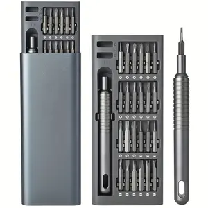 1Set 25pcs Precision Screwdriver Set, a Versatile Multipurpose Screwdriver Kit Repair Tool Suitable for Disassembling Phones And Tablets, Made of Durable Plastic Material, No Charging Required - Features Various Screwdriver Heads, Screwdriver Set.