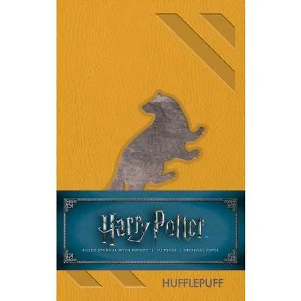 USED-Harry Potter: Hufflepuff Ruled Pocket Journal by Insight Editions (Hardcover)