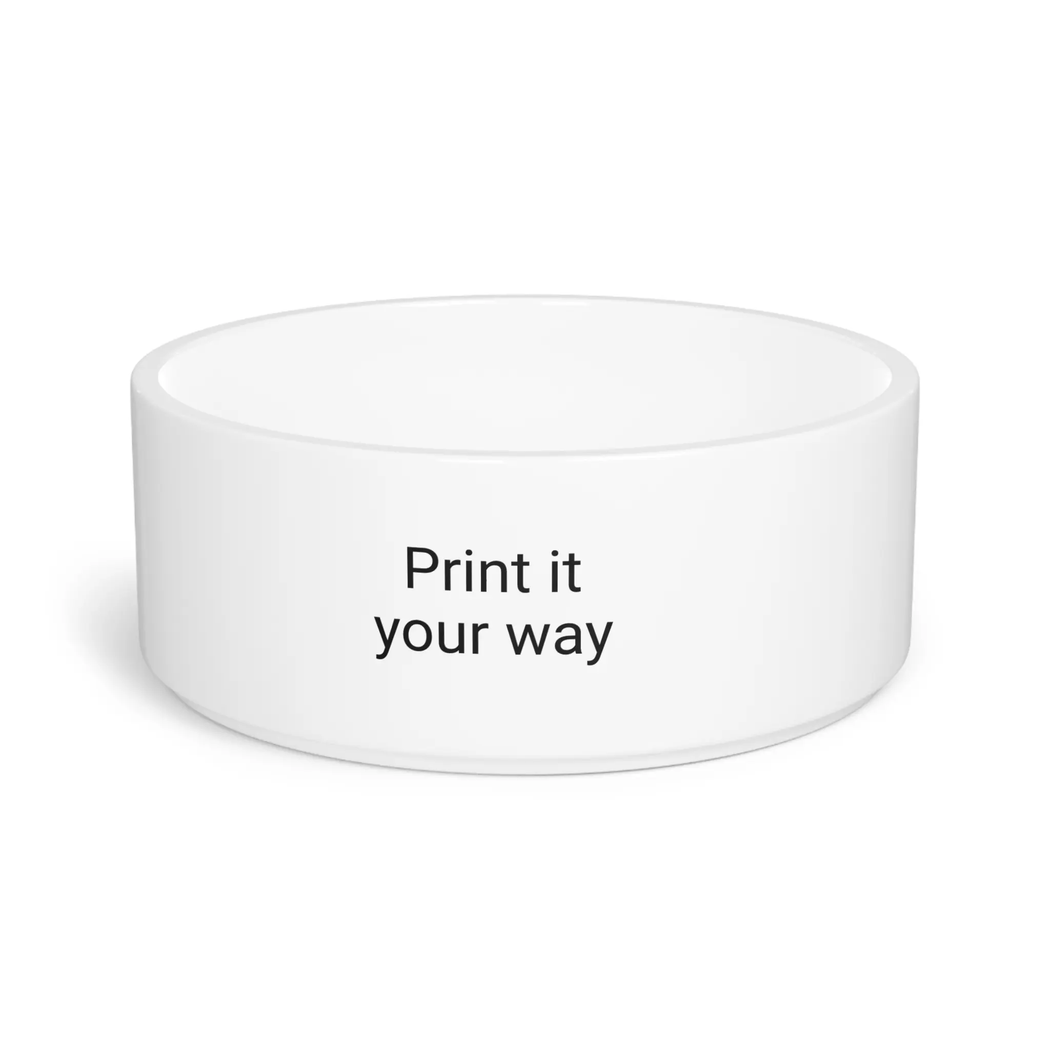 Customizable Pet Bowl - Personalized Dog & Cat Food Dish, Unique Gift for Pet Owners, Home Decor, Pet Accessories