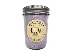 Lilac Bouquet | Scented Soy Wax Candle | Fresh Spring and Summer Floral Scent | Housewarming Birthday Wedding Gift