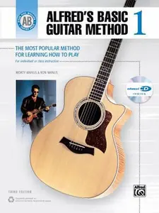 USED-Alfred's Basic Guitar Method, Bk 1: The Most Popular Method for Learning How to Play, Book & Enhanced CD (Alfred's Basic Guitar Library, Bk 1) by Morty Manus (Paperback)