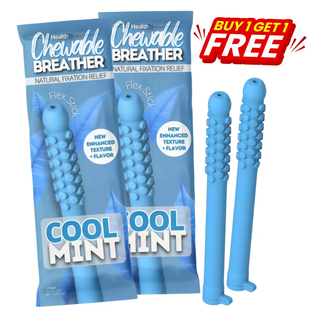 HealthChews FlexBar Essential Oils Relief to Help Quit Vaping and Quit Smoking Naturally – Non-Edible Aromatherapy Fidget Breather for Stress Relief,