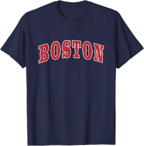 BOSTON - Throwback Design - Classic T-Shirt - Mohamedab Shop 95B0DGM4T67T