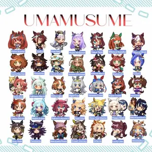 UMAMUSUME Acryclic Keychain- All CHARACTERS & Cinderella Gray!