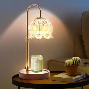 Fragrance Candle Warmer Lamp,Electric Candle Warmer with Timer & Dimmer,Mom Christmas Birthday Gifts for Women, House Warming Gifts New Home Bedroom Decor