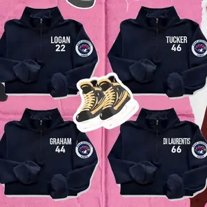 [Custom Name] Briar University Sweatshirt, Briar U Embroidered Shirt, Off Campus Series Bookish Hoodie, Hockey Romance Sweatshirt Gift for Her