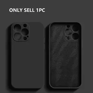 Anti-Slip Liquid Silicone Phone Case, Compatible with iPhone 17 16 15 14 13 12 11 Plus Mini Pro Max, Samsung S21-S25 Series, Soft Protective Cover