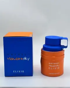 Armaf Odyssey Mandarin Sky Elixir EDP, 100ml Limited Edition Men's Fragrance - NIB Sealed Single Item with Mandarin Notes and Elegant Packaging