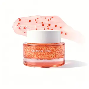 Salmon Dna Pdrn Collagen Capsule Cream, Facial Moisturizer, Lightweight Hydrating Cream, Niacinamide, Improves Skin Tone, Radiant Glow