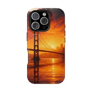 Golden Gate, Impact-Resistant iPhone Case