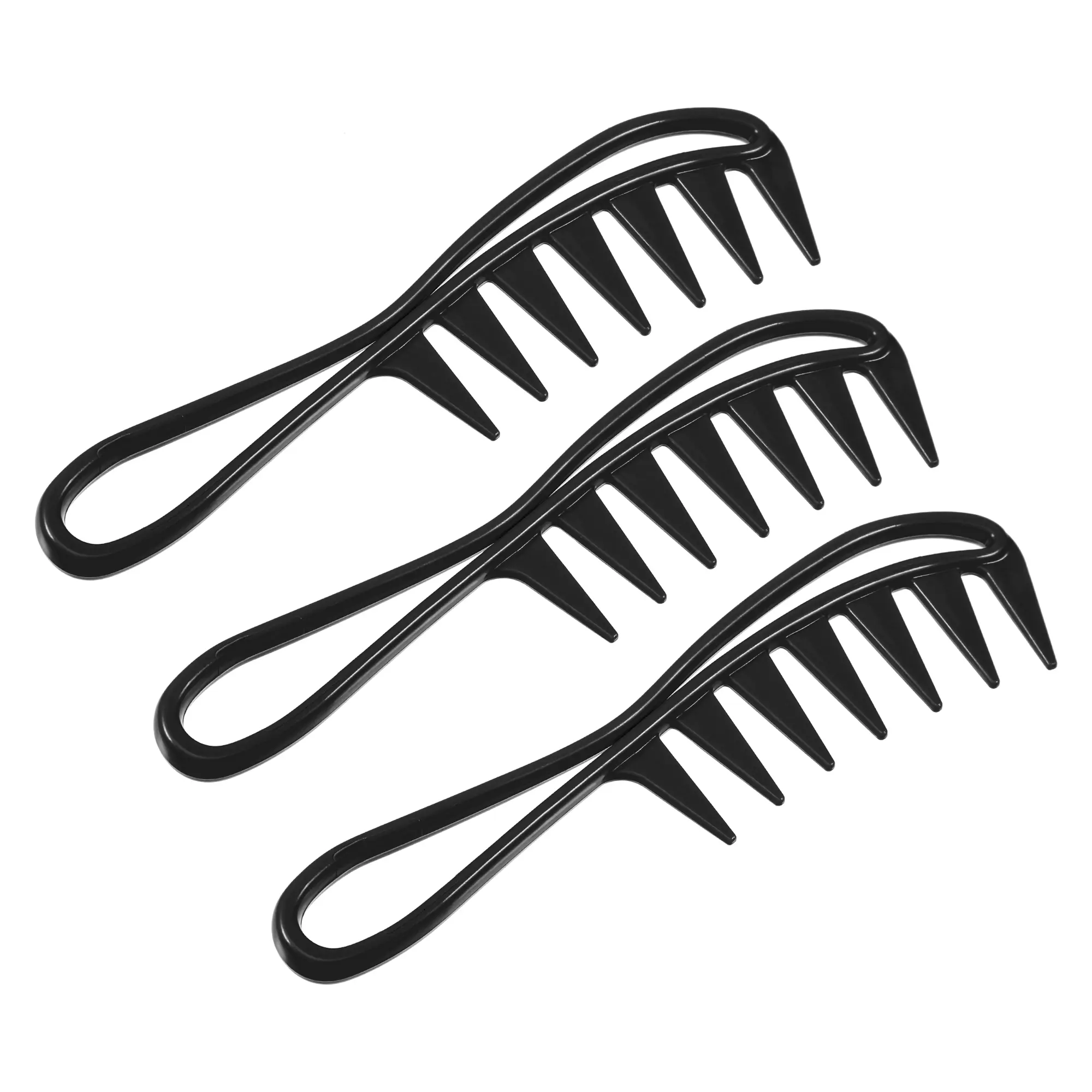 VOCOSTE 3 Pcs Hair Comb Wide Tooth, Anti Static, for Thick, Curly Hair, Hair Care, Detangling Comb, for Wet and Dry Use