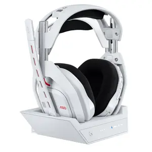 Logitech G Astro A50 LIGHTSPEED Wireless Gaming Headset + Base Station (Gen 5) for PS5 - White