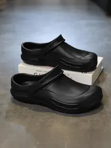 Unisex Health Slippers, Eva Material, Non-Slip, Soft Comfort, Waterproof Oil-Resistant, Casual All-Season Footwear, Chef Nurse Shoes