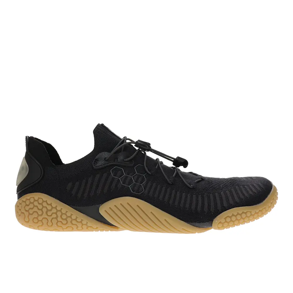Vivobarefoot Mens Motus Flex Natural Training Sneakers Shoes - Black