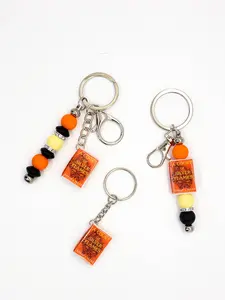 A Court of Silver Flames Mini Book Keychain - Nesta & Cassian Fantasy Romance Merch for Fantasy Romance Readers BookTok Book Lover Gift Lobster Clasp Keychain Handmade with Love