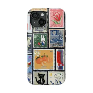 Vintage Postage Stamp Phone Case - Tough Phone Case