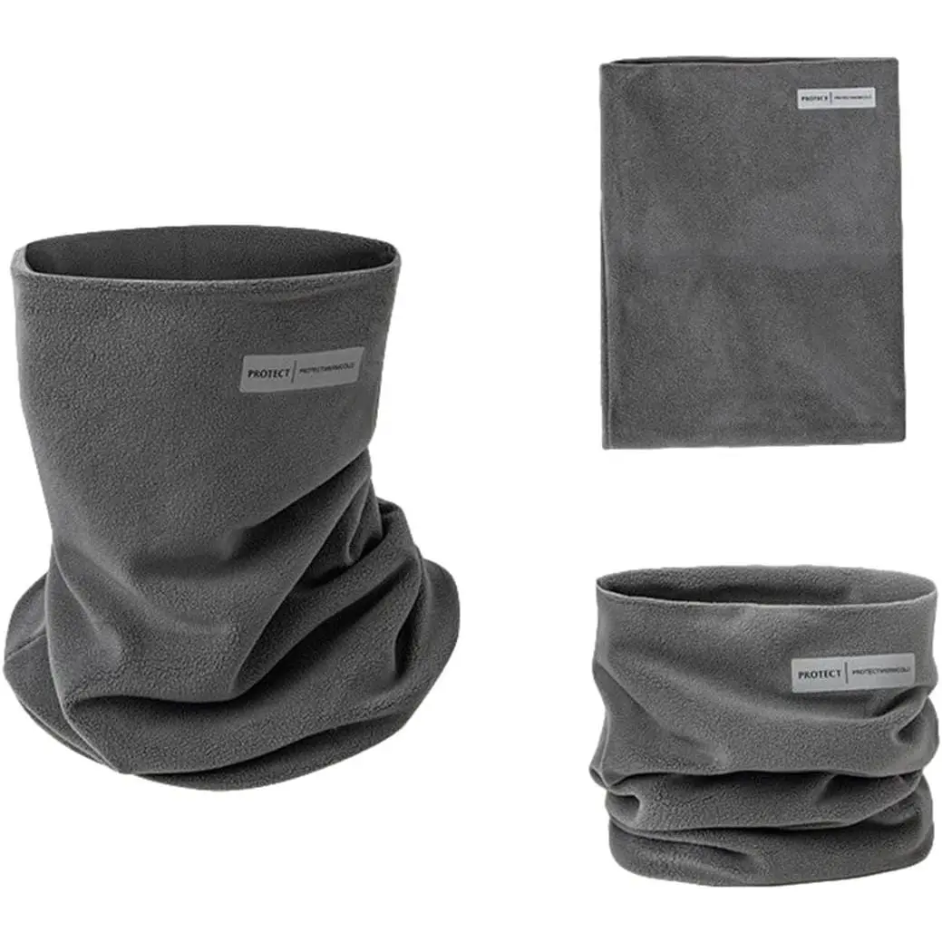 Caistre Neck Warmer for Women Men Winter Double Layer Warm Scarves Ski Mask Neck Gaiter Face Covering Cold Weather Scarf