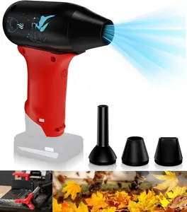 adjustable wind speed,Handheld Cordless High Speed Lightweight Jet Fan Mini Blower, 130000 RPM, Compatible with 12V Milwaukee Batteries, for Car Dust Cleaning, Sofa Pet Hair Cleaning, Handheld Cordless Blower