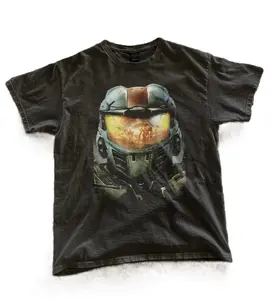Halo Master Chief T-Shirt, Nostalgic Y2k era Classic gaming tee Xbox vintage tee- Vintage y2k tshirt Menswear Top