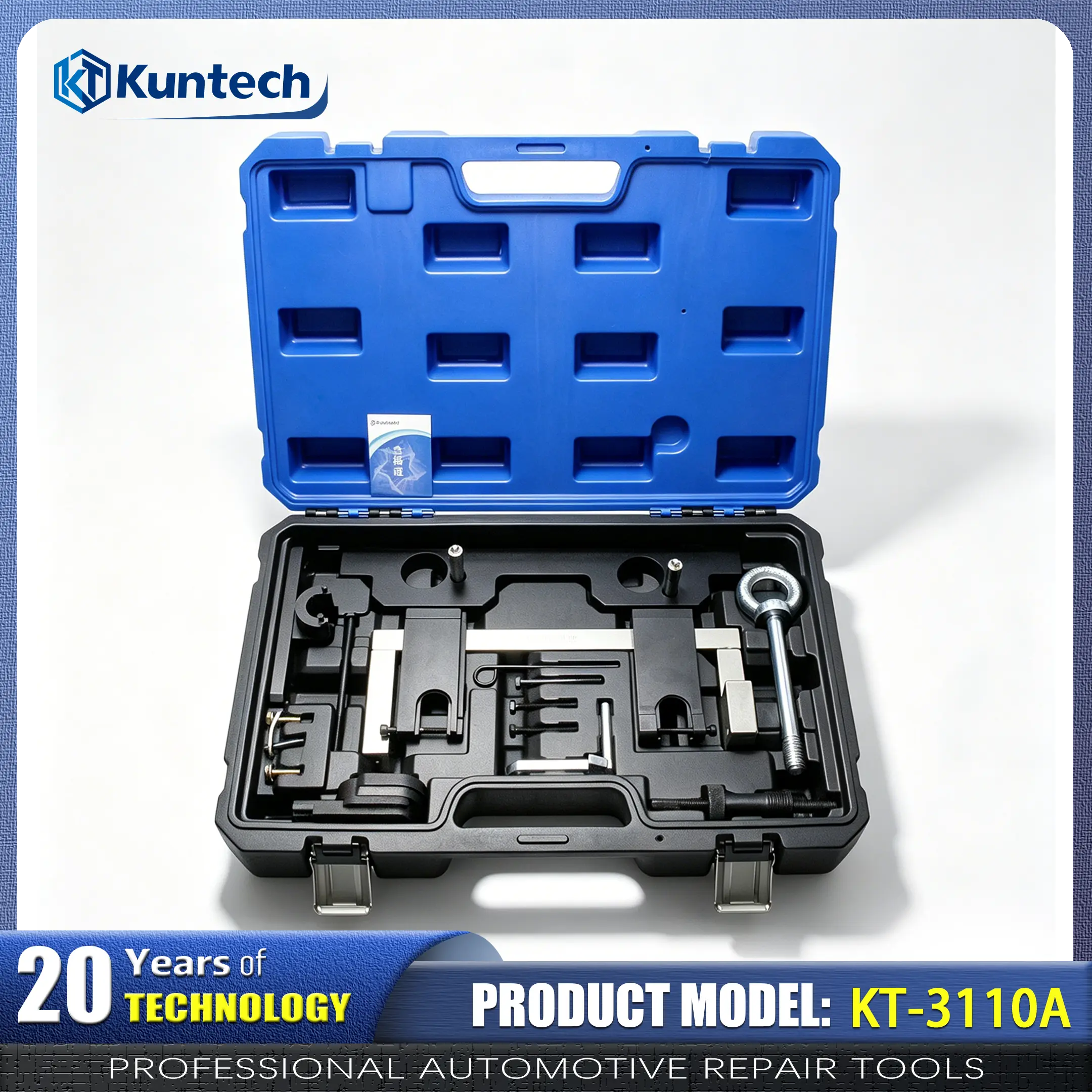 Engine Timing Tool Kit for BMW N20 N26 4-Cylinder Turbo Engines, Camshaft Alignment Balance Shaft Flywheel Lock Tool Set for 320i 520i X1 Z4 328i 528i KT-3110A