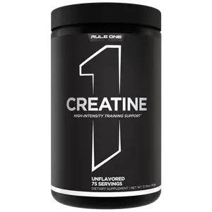 Rule 1 Creatine Powder – Pure Micronized Creatine Monohydrate for High-Intensity Exercise and Body Mass Support, Flavored and Unflavored, For Men & Women