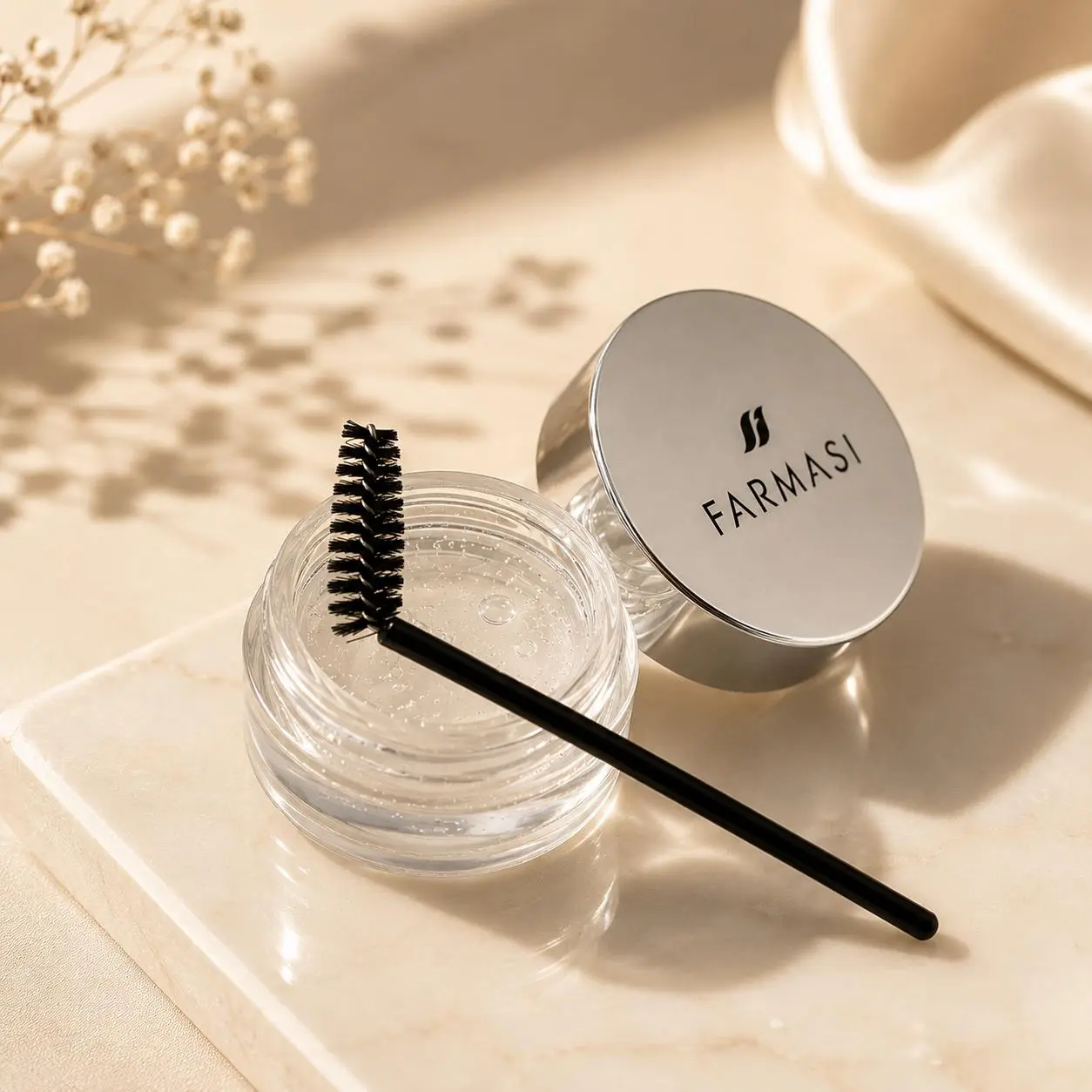 FARMASI Brow Setting Wax – Clear Eyebrow Styling & Shaping Gel Makeup Cosmetic