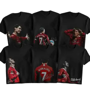[COLECTION] Cristiano Ronaldo T-shirt, Soccer Fan Shirt, Ronaldo Fan Merchandise, Football Shirt, Graphic Tee Over Size, 100% cotton Shirt, Gift For Him, Made In USA.
