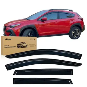 Nilight Nilight Nilight Window Visors for Subaru Crosstrek 2024 2025, Out-Channel Window Wind Deflectors Rain Guards -4PCS