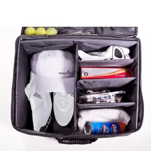 Athletico Golf Trunk Organizer Storage - Car Golf Locker to Store Golf Accessories | Collapsible When Not in Use