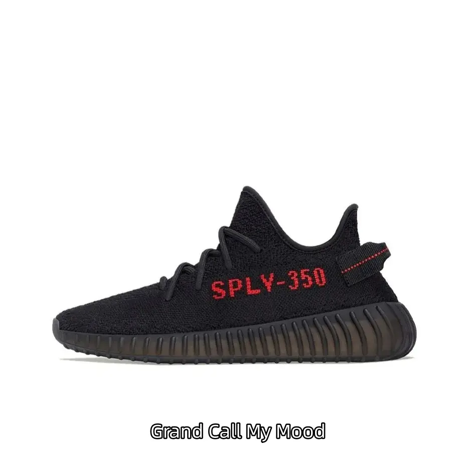 Matte All Black Red Letter Accent Fly Knit Mesh Sneakers Super Soft Gum Rubber Sole For Minimalist Street & Gym Outfits