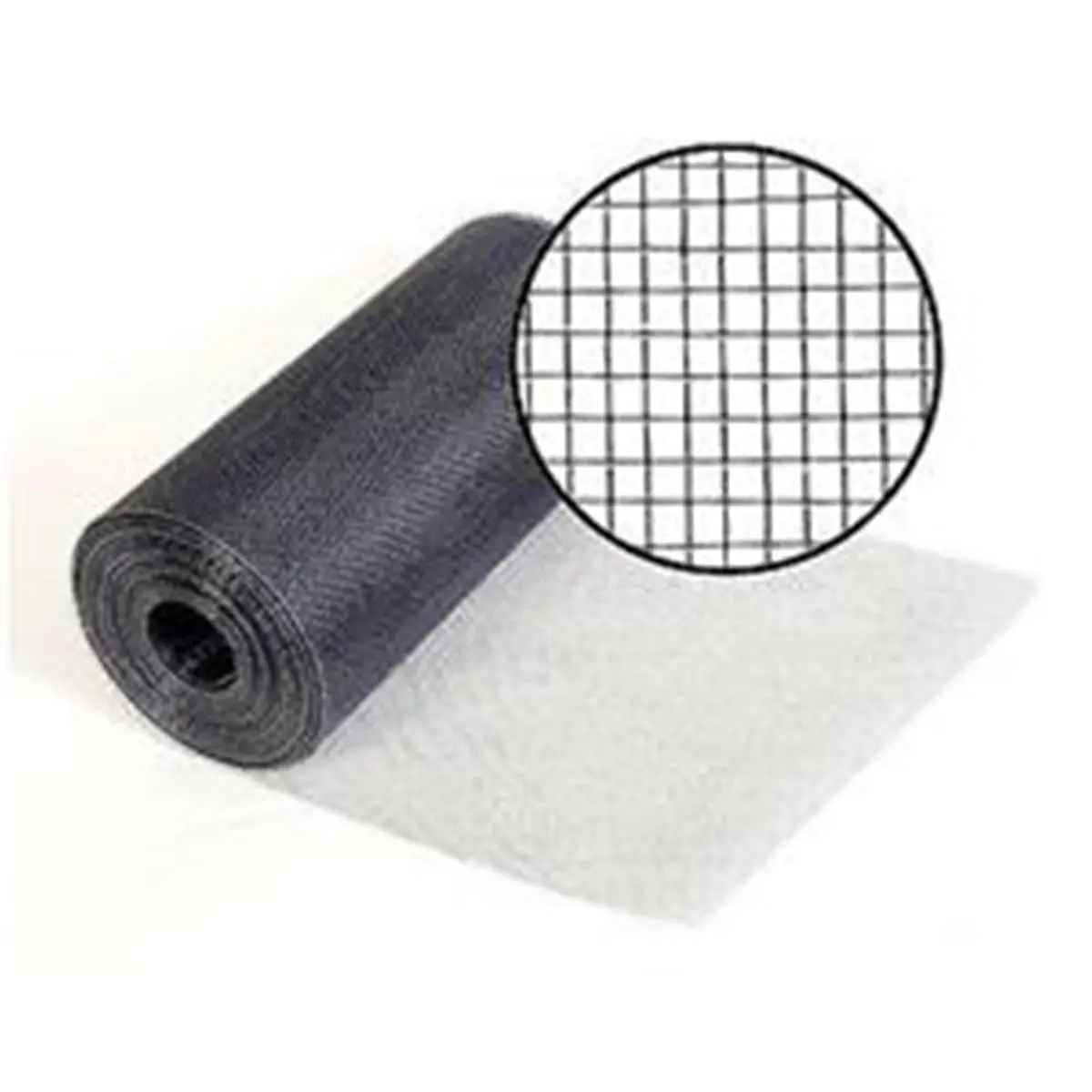 212 MAIN Rectangular Charcoal Wire Mesh Grid Soffit Vent Screen - 8x100ft Roll, Phifer 5163050, Modern Home Improvement Screen Door Accessory, 8 In. X 100 Ft.
