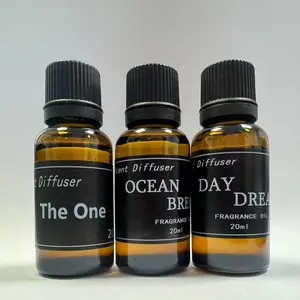 Hotel Collection Essential Oils Set – 3 × 20ml Luxury Scents – 5-Star Spa Aroma – House Air Freshener & Diffuser Gift – Best-Sellers